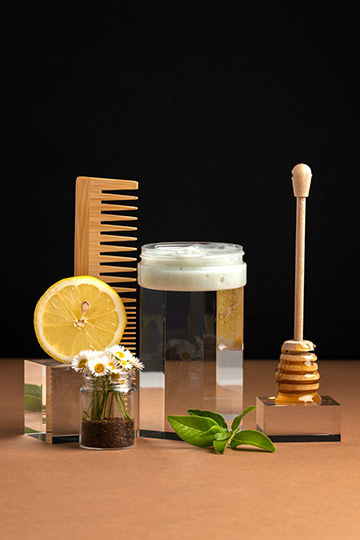 Masque illuminant miel, citron & camomille