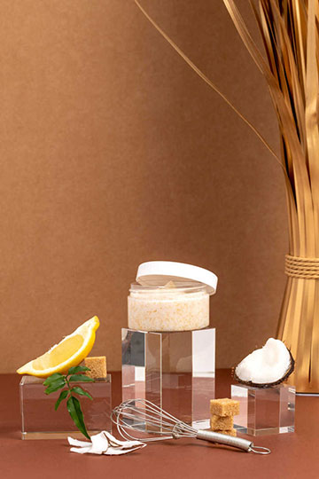 Body scrub sucre, citron & coco