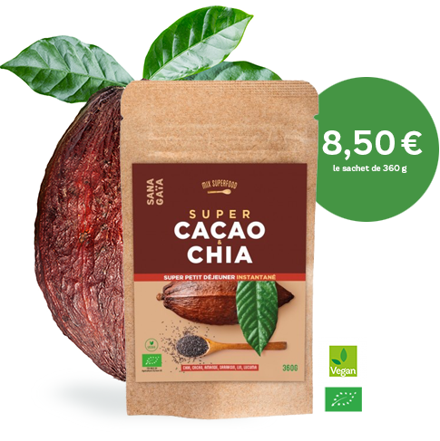 Mix petit-déjeuner cacao Sana Gaïa