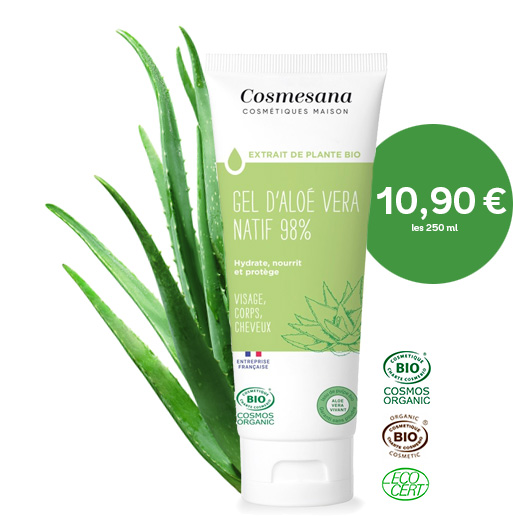 Gel d'Aloe Vera natif 98 % Cosmesana