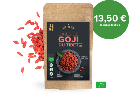 Baies de Goji du Tibet Bio – Sana Gaïa