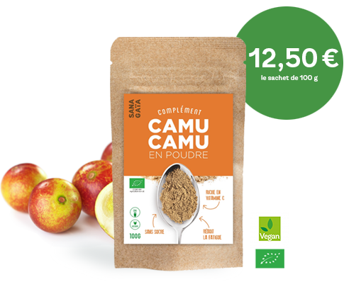 Camu-camu en poudre Sana Gaïa