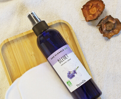 Eau florale bleuet
